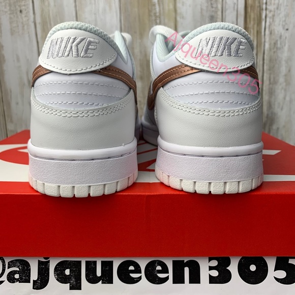 Nike Dunk Low White Rose Gold - Picture 5 of 6